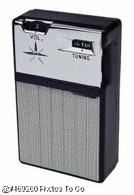 Vintage transistor radio